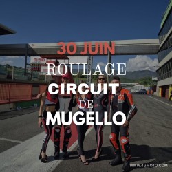 2 JOURS DE ROULAGE MUGELLO LES 22 ET 23/04/2023 + BOX INCLUS + BOX INCLUS