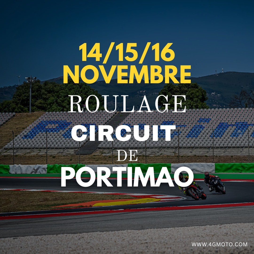 ROULAGE portimao (box inclus)  14/15/16 novembre 2025