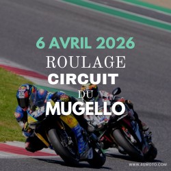 2 JOURS DE ROULAGE MUGELLO LES 22 ET 23/04/2023 + BOX INCLUS + BOX INCLUS