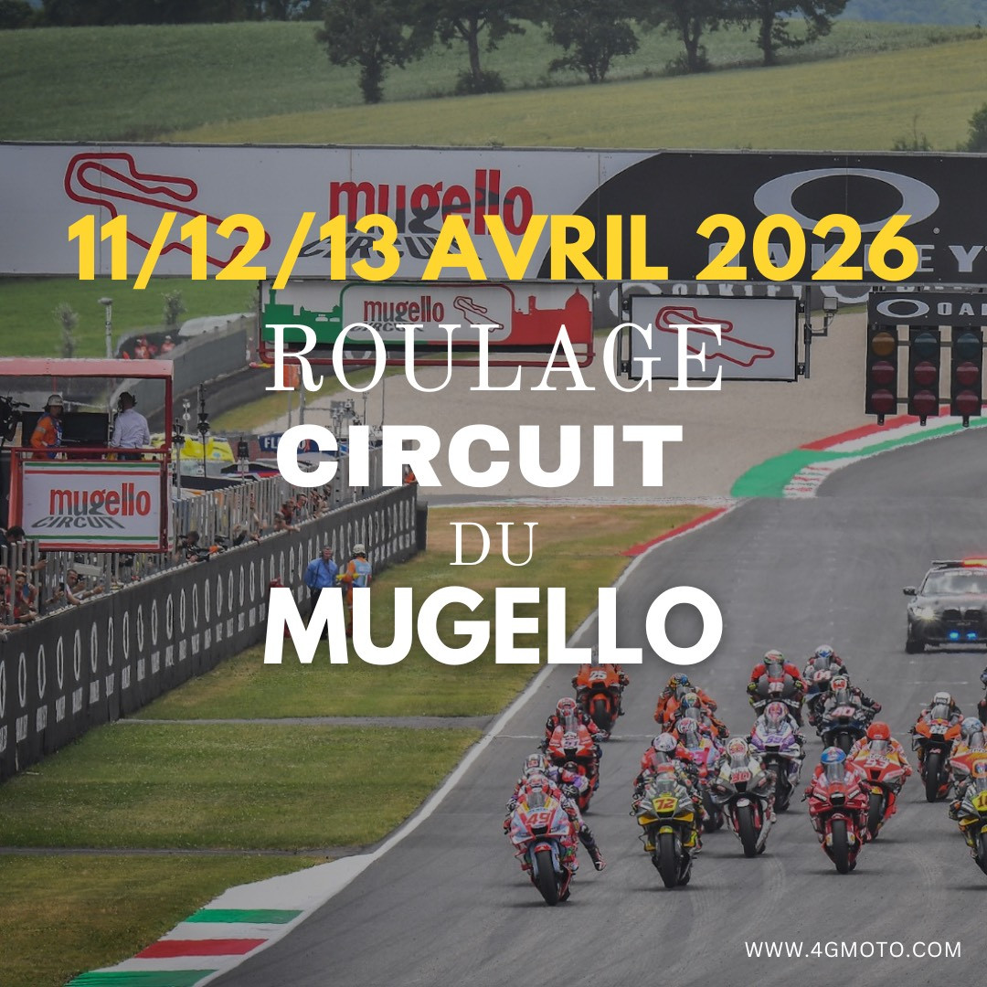 3 JOUR DE ROULAGE MUGELLO les 11/12/13 avril 2026  + BOX INCLUS
