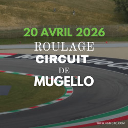 1 JOUR DE ROULAGE MUGELLO le 20 avril 2026  + BOX INCLUS