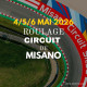 3 jours Roulage Misano le 4/5/6 mai 2026 + box inclus