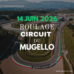 1 JOUR DE ROULAGE MUGELLO le 14 juin 2026  + BOX INCLUS