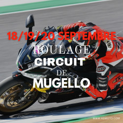 2 JOURS DE ROULAGE MUGELLO LES 22 ET 23/04/2023 + BOX INCLUS + BOX INCLUS