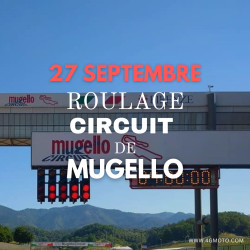 2 JOURS DE ROULAGE MUGELLO LES 22 ET 23/04/2023 + BOX INCLUS + BOX INCLUS
