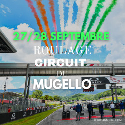 2 JOURS DE ROULAGE MUGELLO LES 22 ET 23/04/2023 + BOX INCLUS + BOX INCLUS
