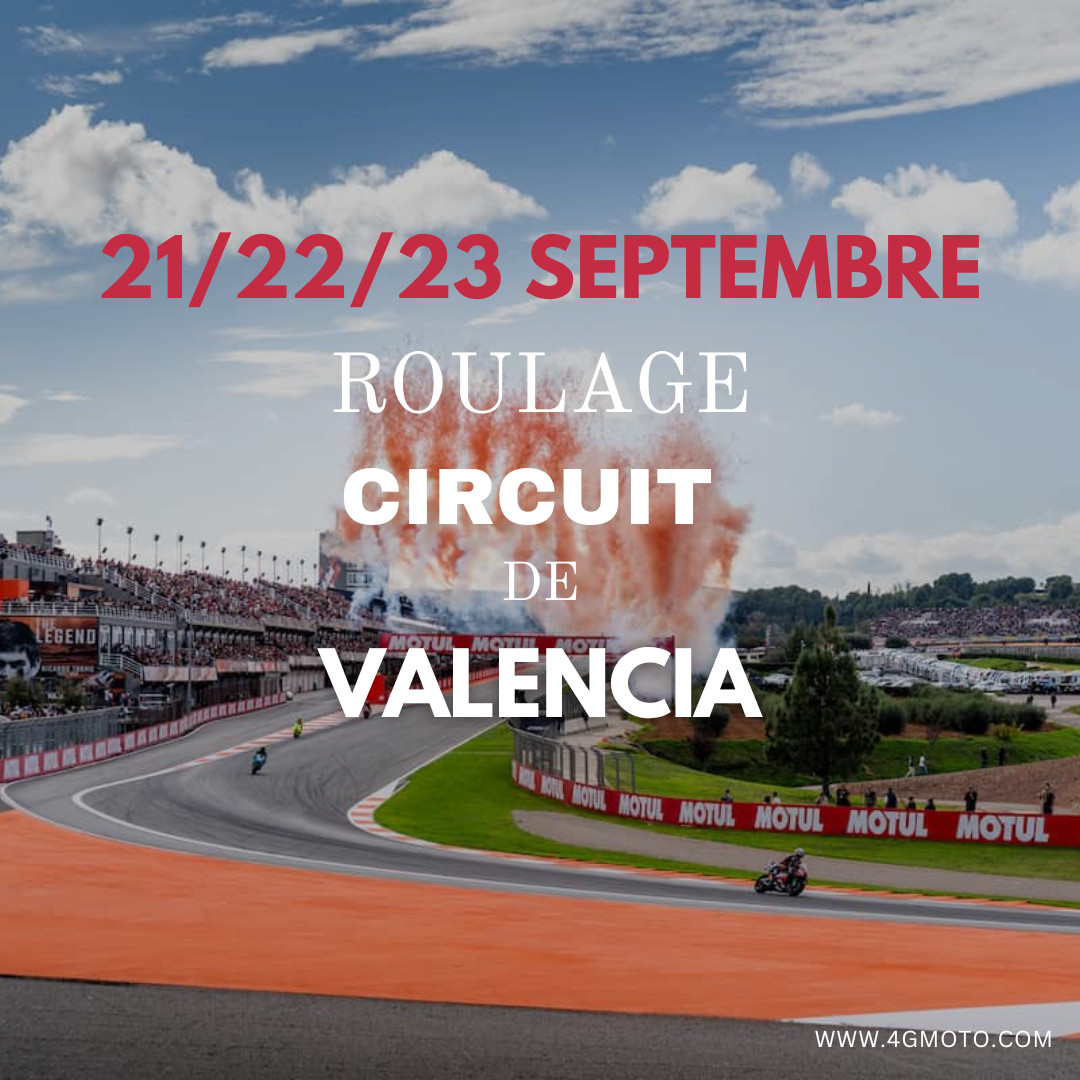 ROULAGE VALENCIA 21-22-23-septembre-2026 + BOX