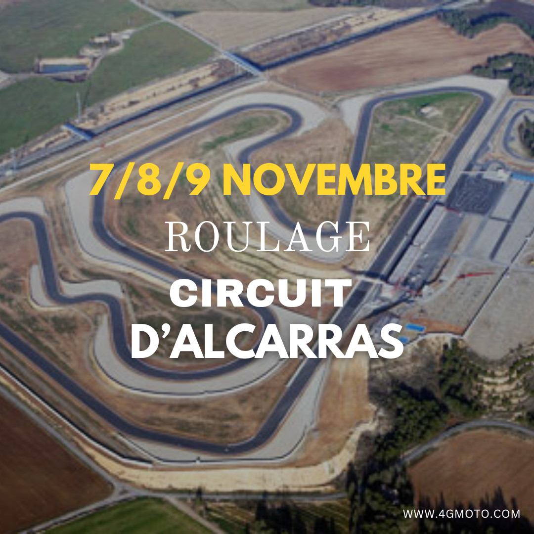 3 JOURS DE ROULAGE ALCARRAS + BOX