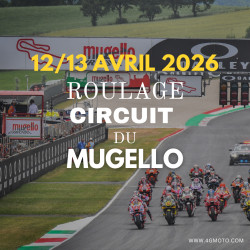 2 JOURS DE ROULAGE MUGELLO LES 22 ET 23/04/2023 + BOX INCLUS + BOX INCLUS