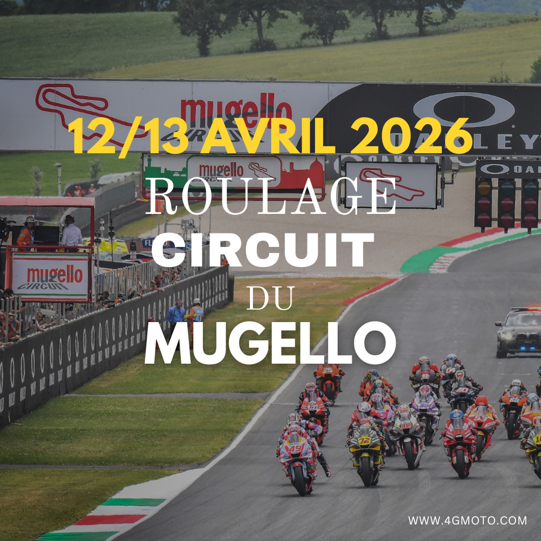 2 JOUR DE ROULAGE MUGELLO les 12/13 avril 2026  + BOX INCLUS