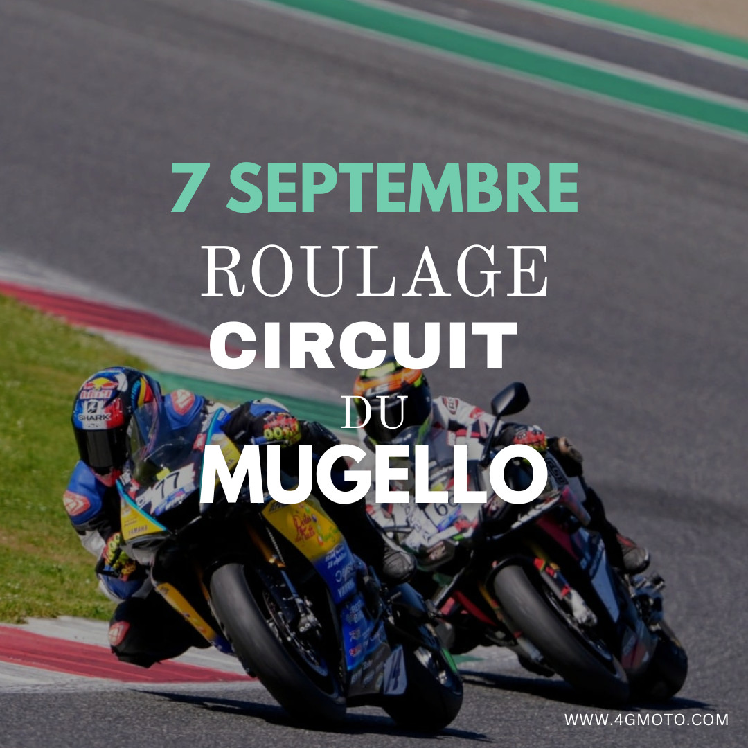 2 JOURS DE ROULAGE MUGELLO LES 22 ET 23/04/2023 + BOX INCLUS + BOX INCLUS