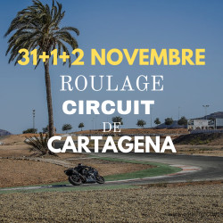 3 JOURS DE ROULAGE cartagena + BOX