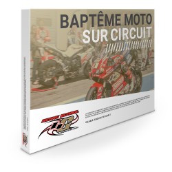 Coffret cadeau Baptême Moto Sur Circuit